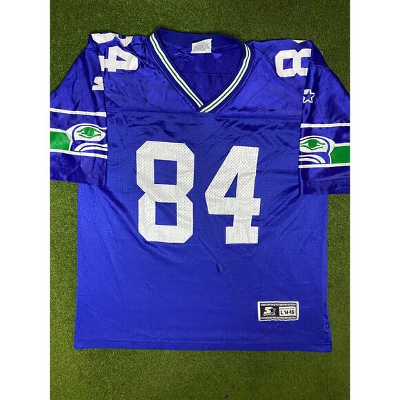 1995-1999 Seattle Seahawks - Joey Galloway #84 - Starter - Vintage NFL Jersey ( - Picture 1 of 2